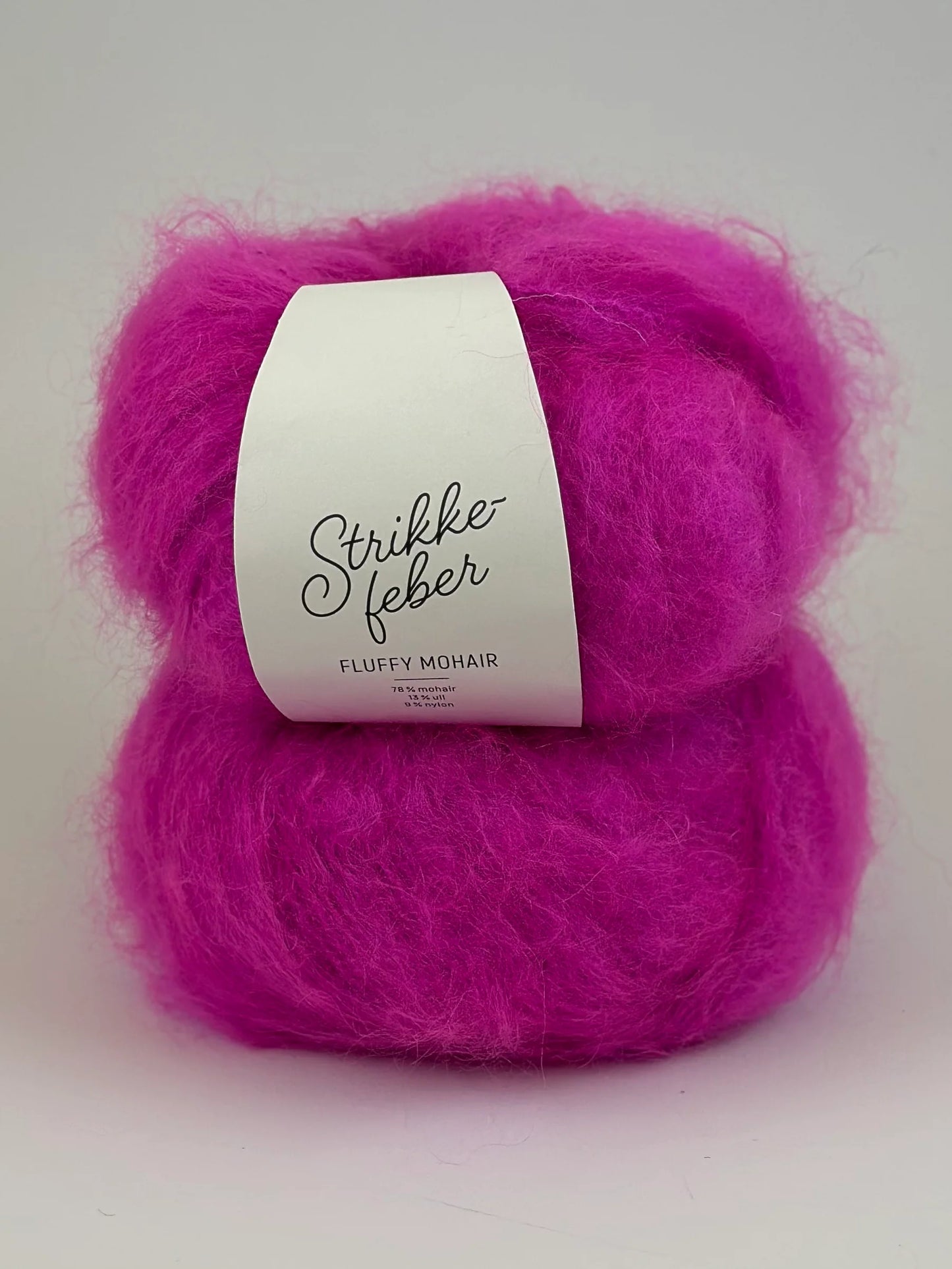 Fluffy Mohair Neon Pink (807)