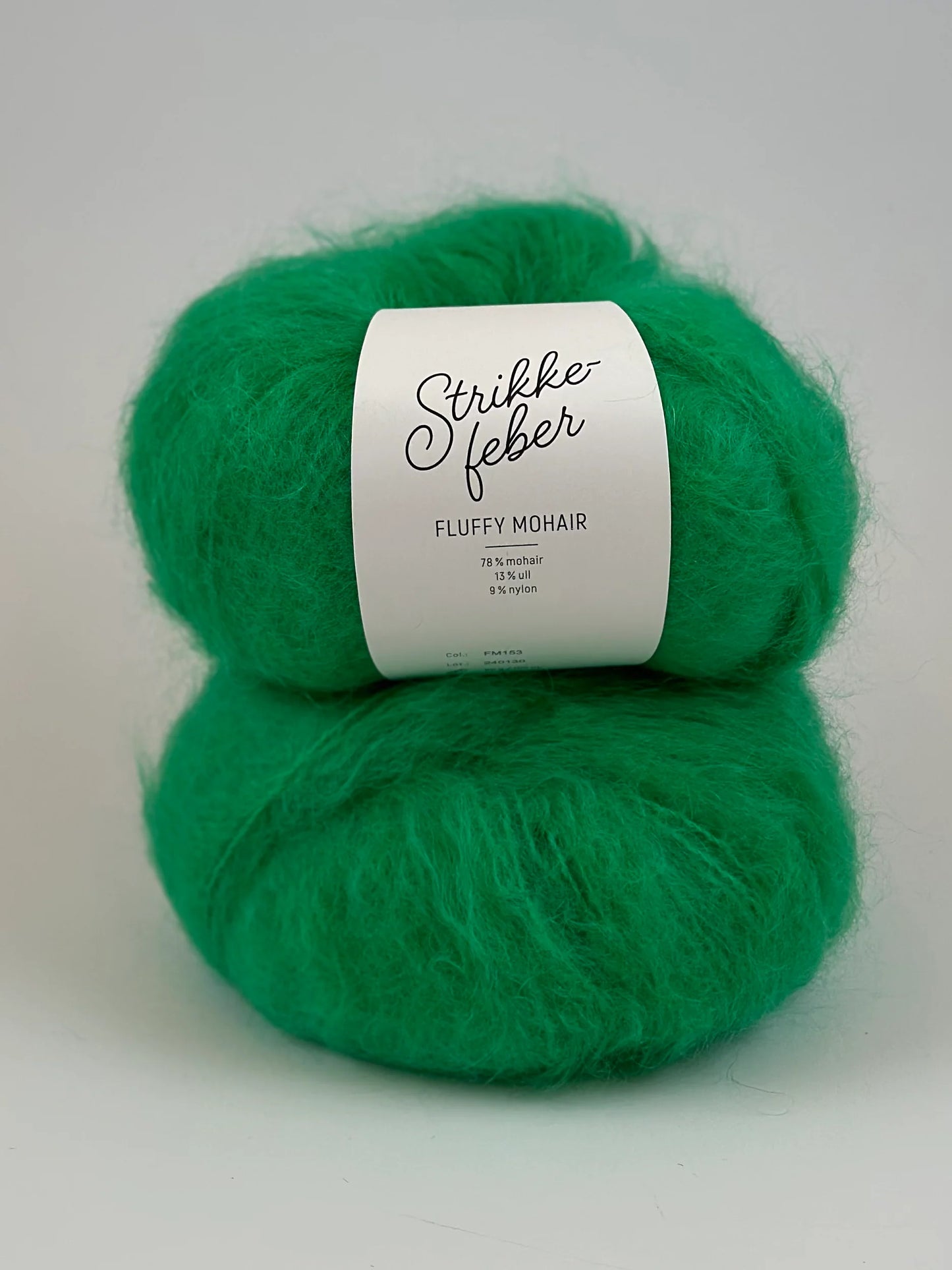 Fluffy Mohair Very Green (153)