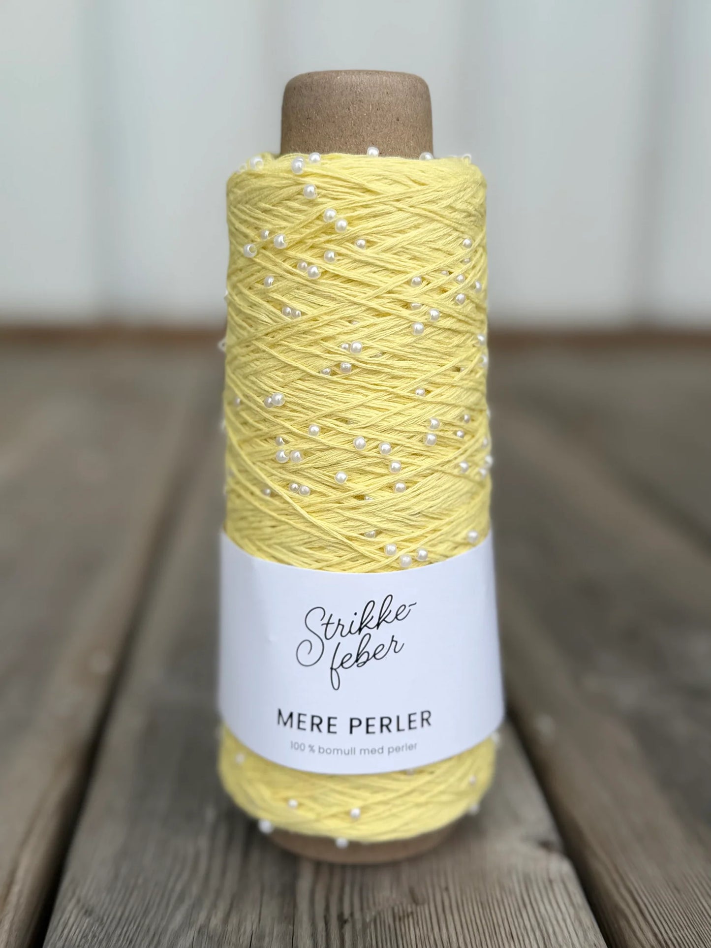 Strikkefeber Mere Perler Yellow (1036)