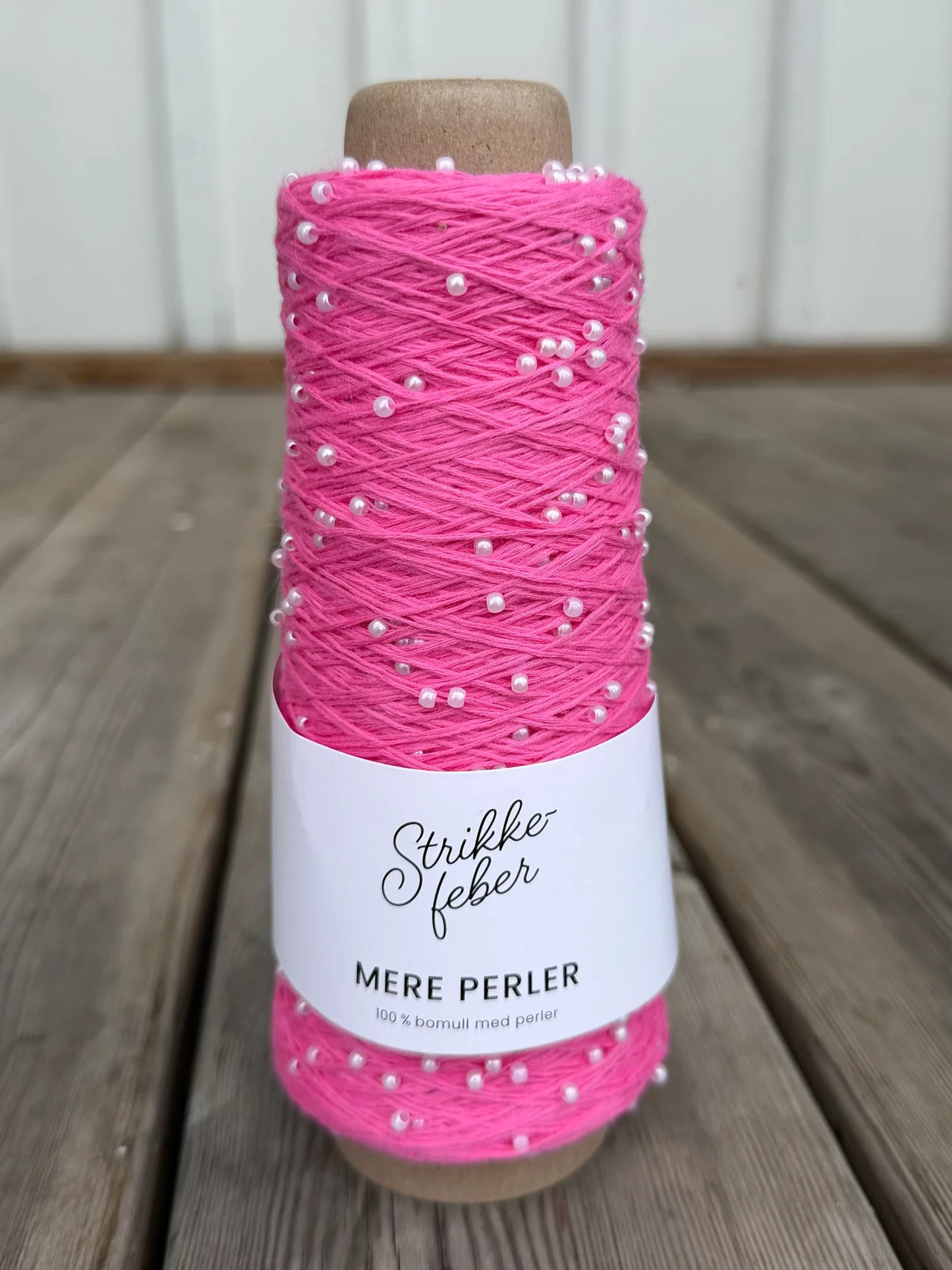 Strikkefeber Mere Perler Bright Pink (1009)