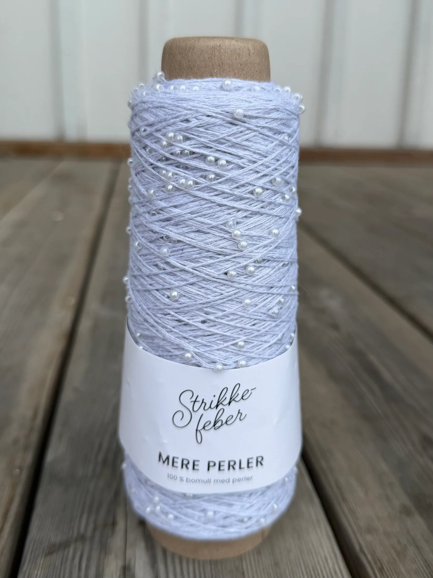 Strikkefeber Mere Perler Light Grey (1325)