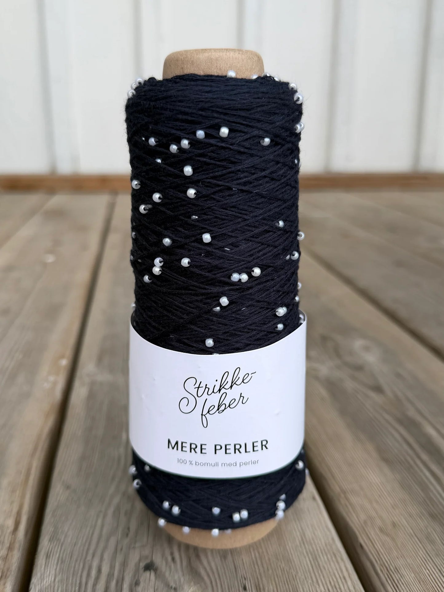 Strikkefeber Mere Perler Navy (1023)