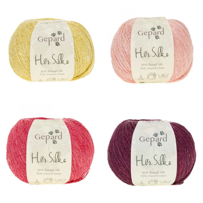 Gepard Hør Silke Linen & Silk Yarn | Maruchi Fibres