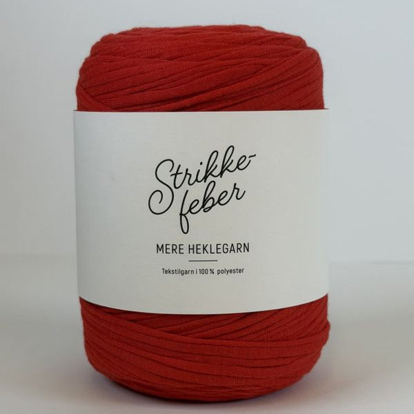 Strikkefeber Mere Garn Rød (1)