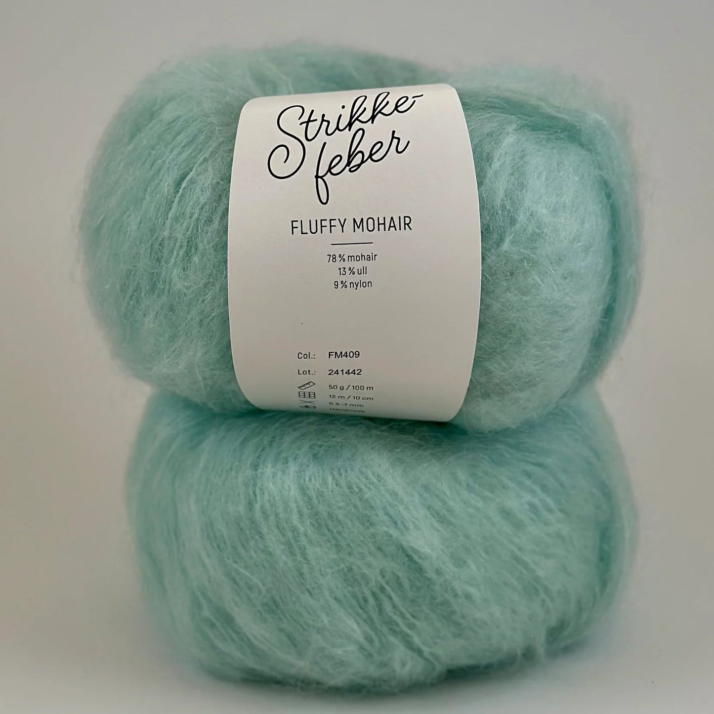 Strikkefeber Fluffy Mohair Glacier (409)