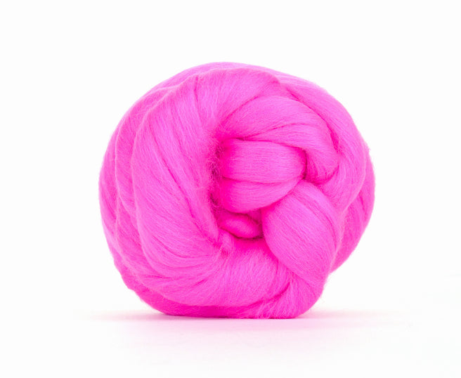 Merino Ulltops - Hot Pink