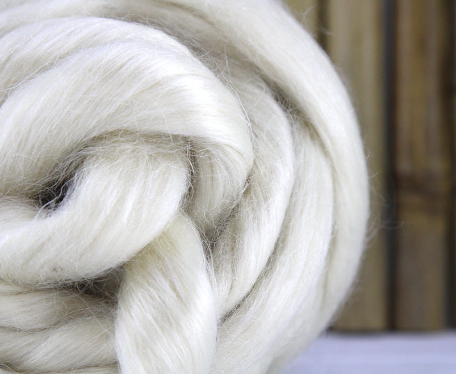 Adult Mohair Top - White