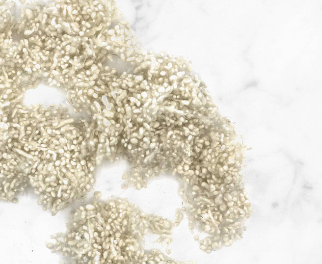 Wool Nepps - Natural White