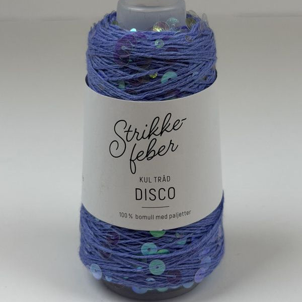 Strikkefeber Disco Lavender with transparent sequins (1401)