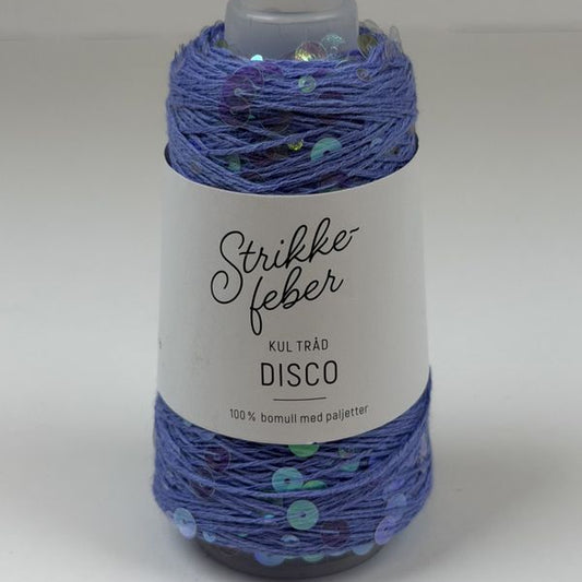 Strikkefeber Disco Lavender with transparent sequins (1401)