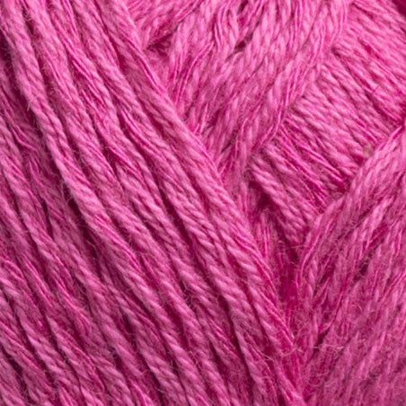 Svarta Fåret Cecilia Hot Fuchsia (048) Summer DK Yarn in Cotton, Viscose and Linen