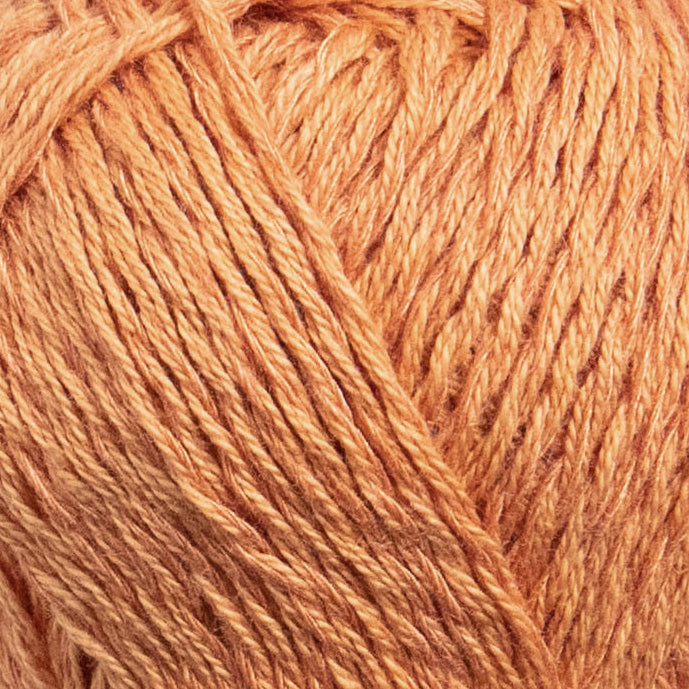 Svarta Fåret Cecilia Brick Orange (285) Summer DK Yarn in Cotton, Viscose and Linen