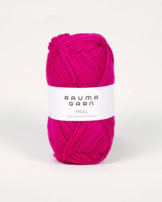 Rauma Finull Mørk cerise (4886)
