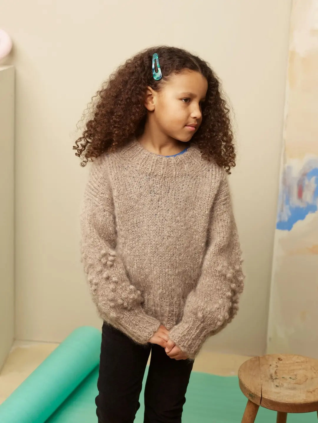 HEFTE 393 Tjukk Mohair Barn