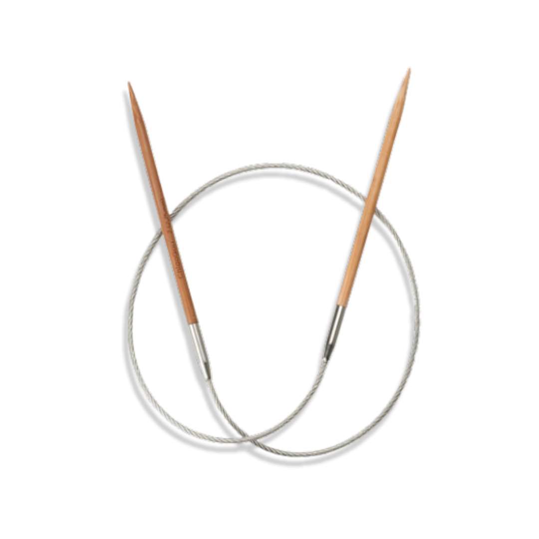ChiaoGoo Bamboo Circular Needles 80 cm - smooth, memory-free bamboo knitting needles | Maruchi Fibres