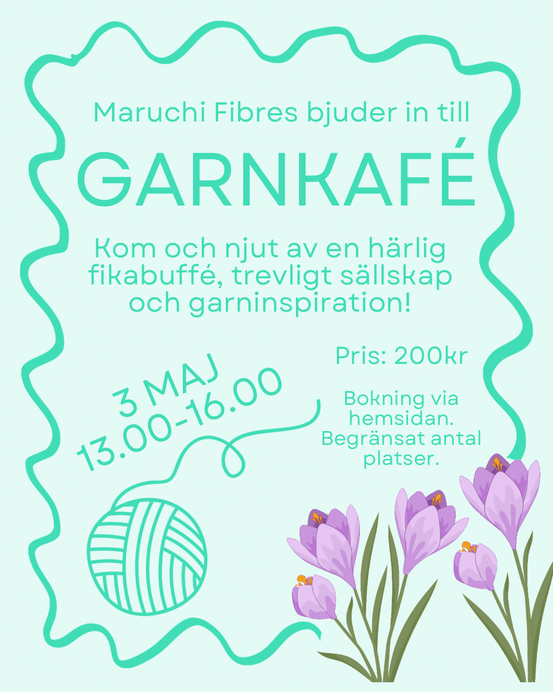 Yarn Café - Knit Together, May 3 2026