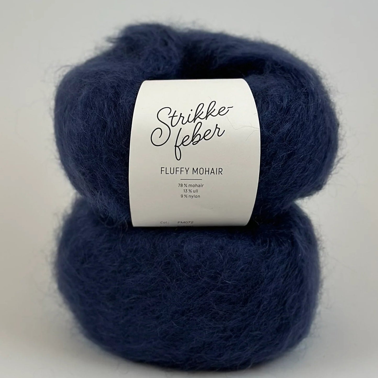 Fluffy Mohair Midnight Blue (072)