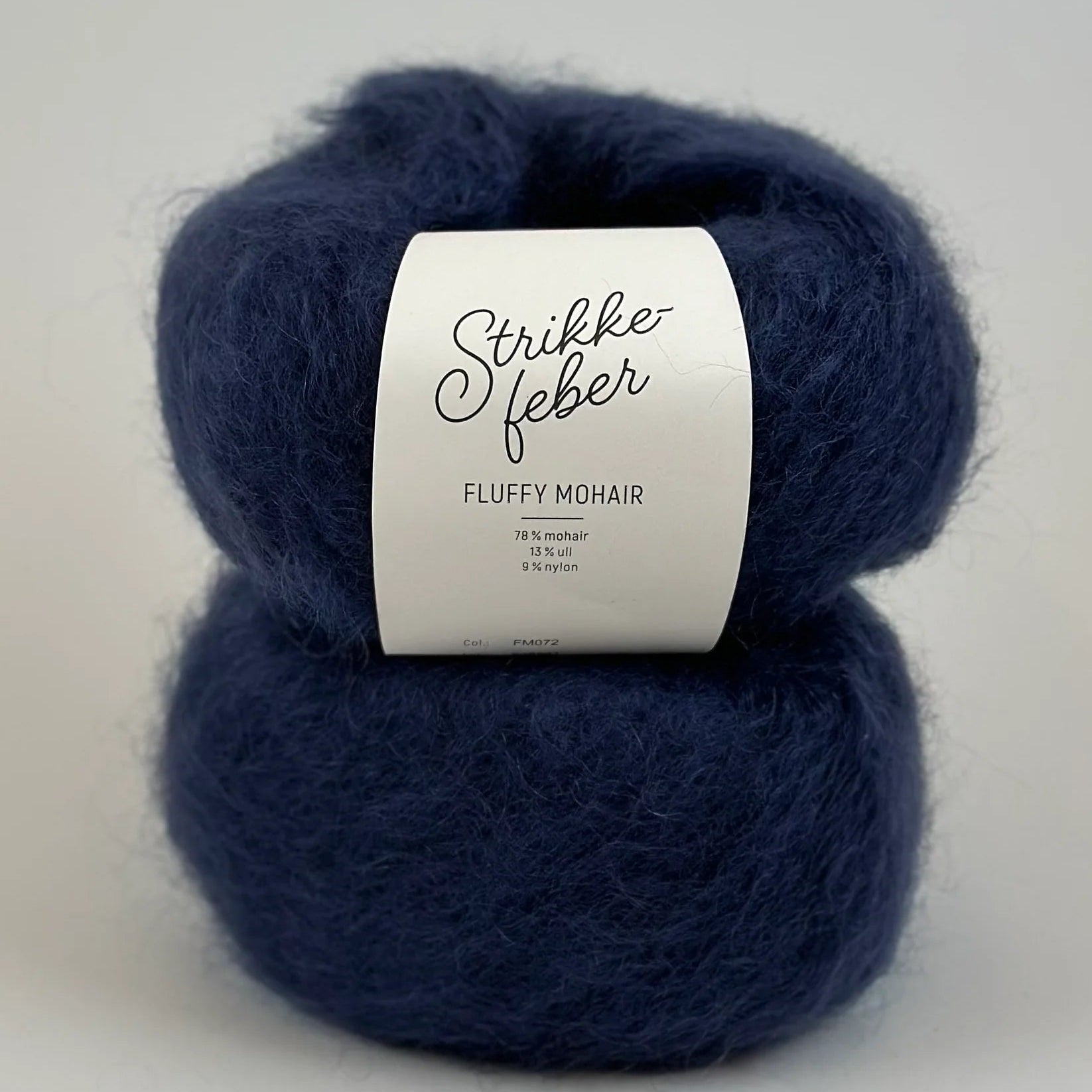 Fluffy Mohair Midnight Blue (072)