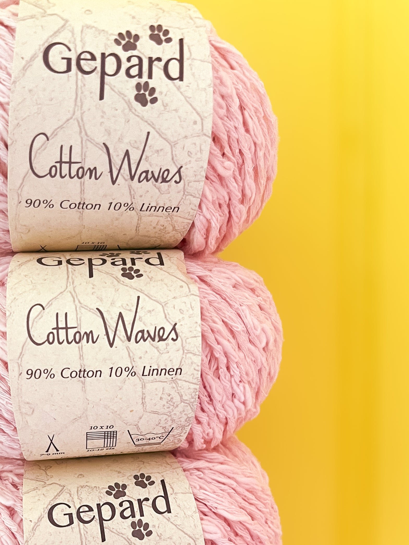 Gepard Cotton Waves Cloud Pink 412