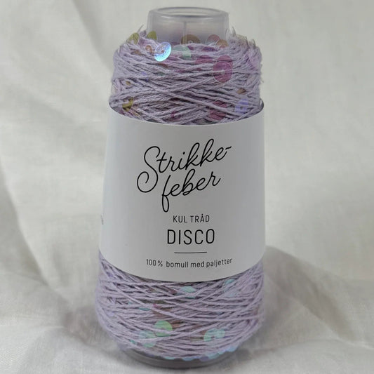 Disco - Light purple with transparent sequins (1375)