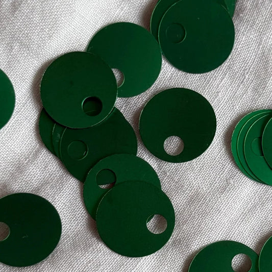 Large Sequins Green
