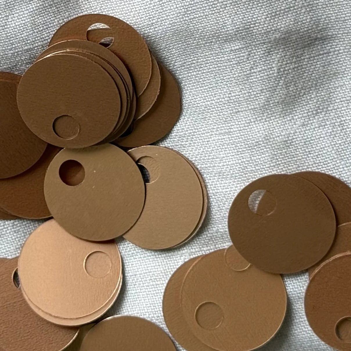 Large Sequins Rose Gold