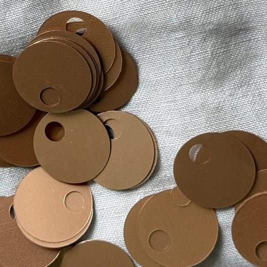 Large Sequins Rose Gold