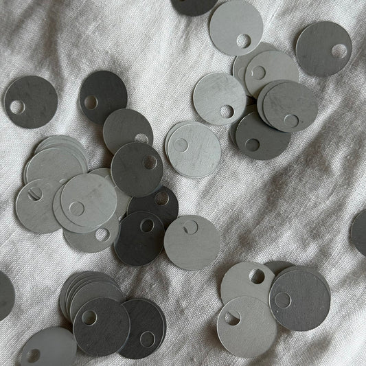 Large Sequins Silver