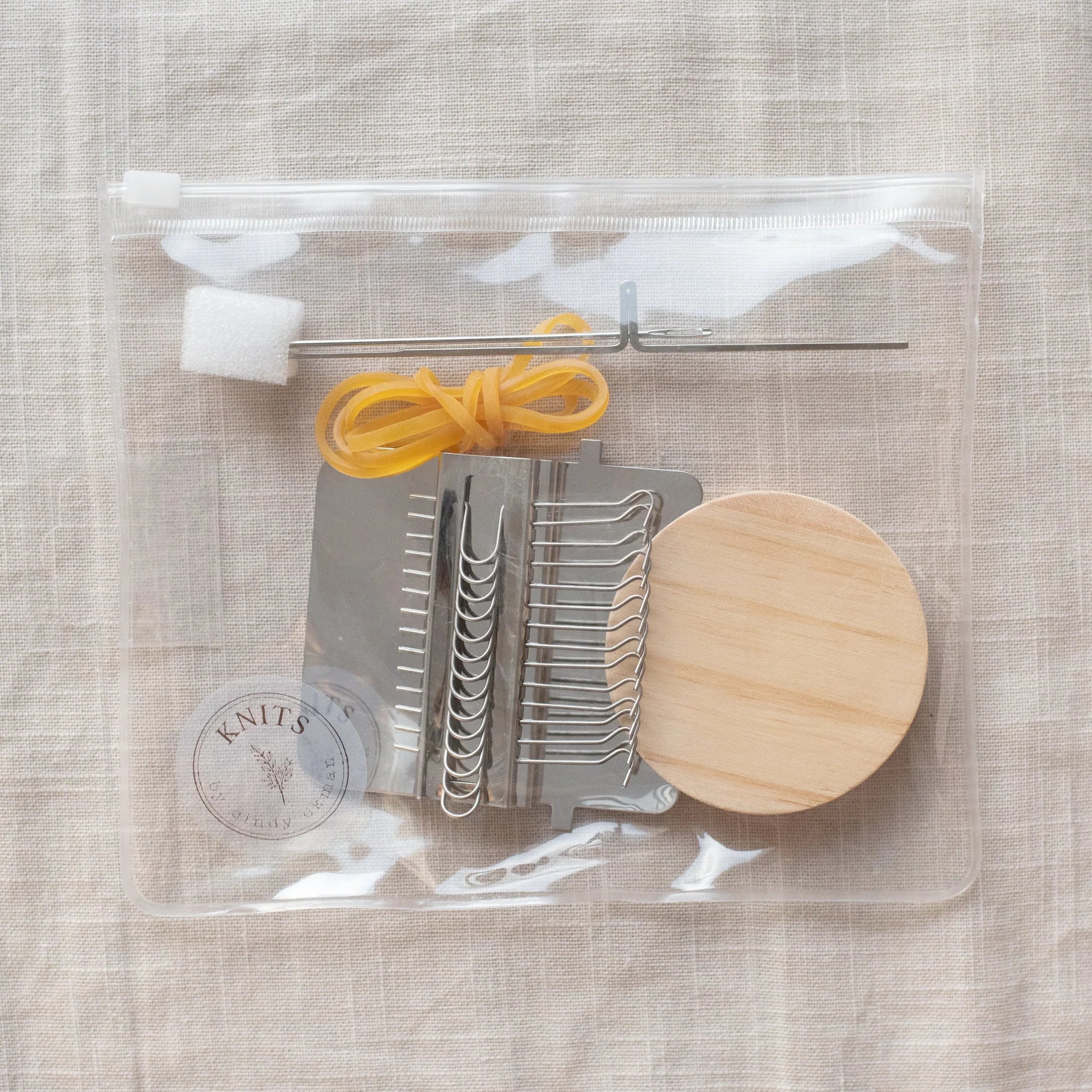 Knits.fi Mending Tool - Weaving Frame for Visible Mending & Repair | Maruchi Fibres