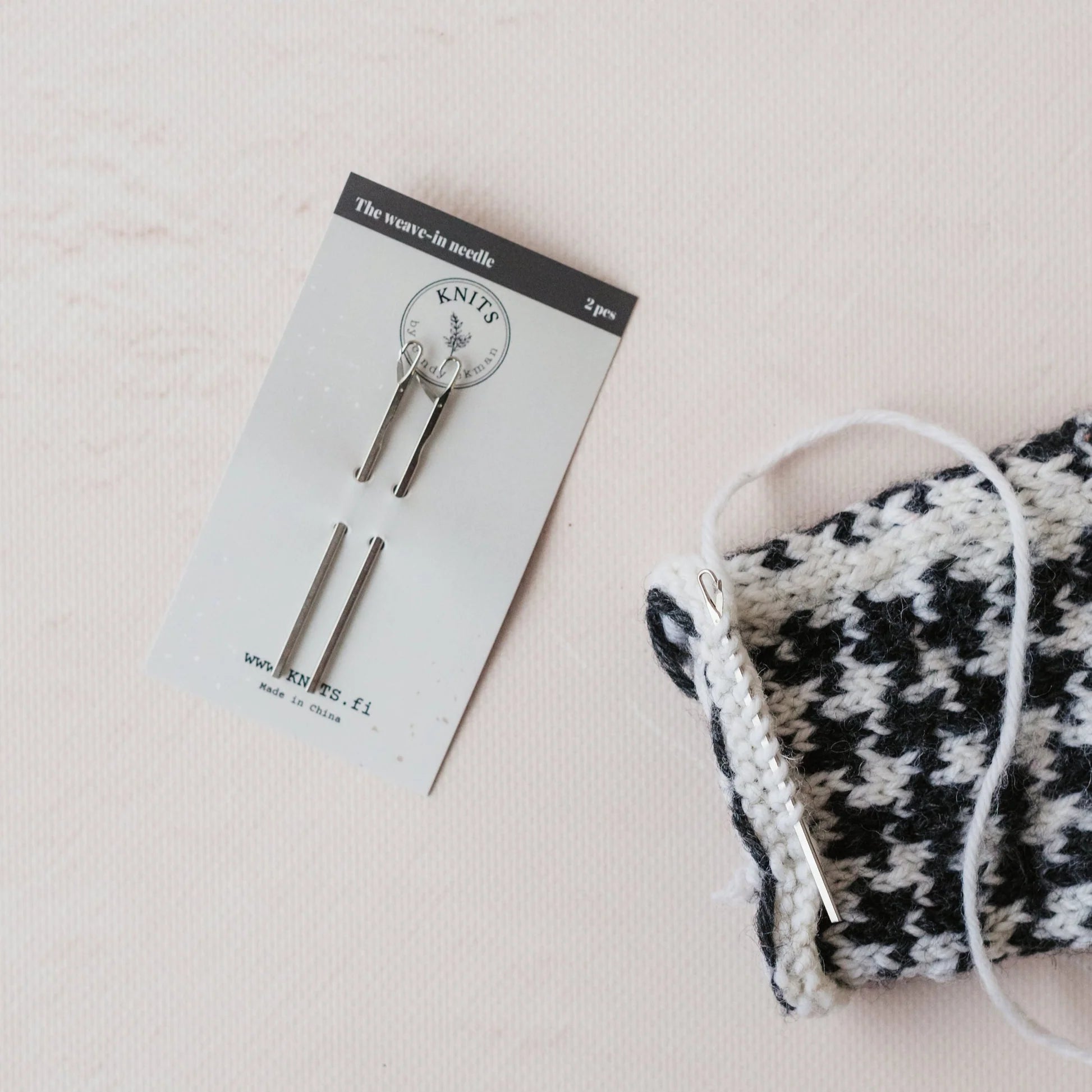 Knits.fi Weave-In Needle - Set of 2 | For All Yarn Weights | Maruchi Fibres