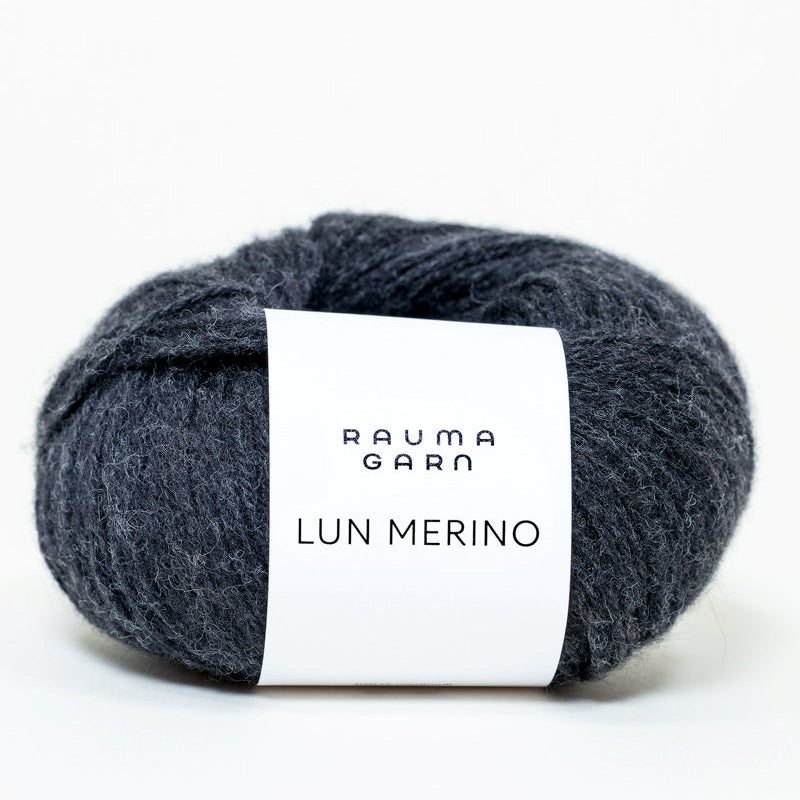 Rauma Lun Merino Koksgrå (84)
