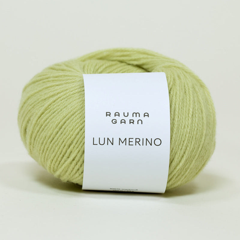 Rauma Lun Merino Pistasjekrem (85)