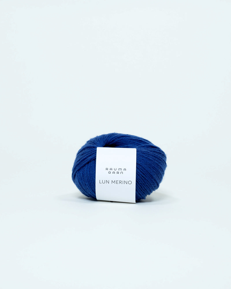 Lun Merino Dyp Blå (8796)