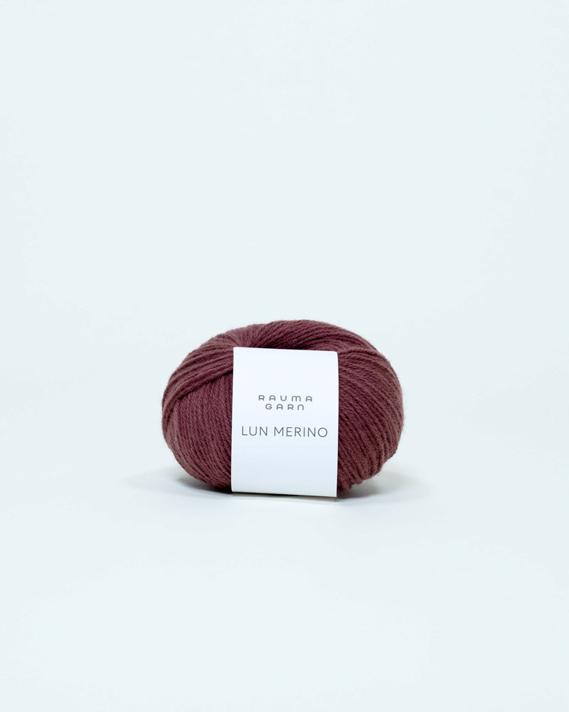 Lun Merino Støvet plomme (8800)