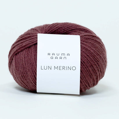 Lun Merino Støvet plomme (8800)