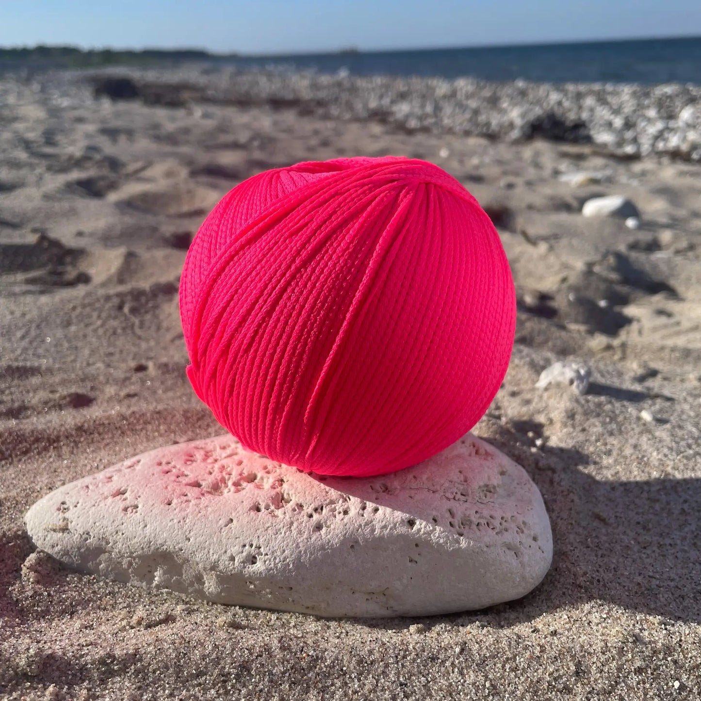 Casasol Summer Loop Neon Pink Recycled Yarn Bikinis & Swimwear | Maruchi Fibres