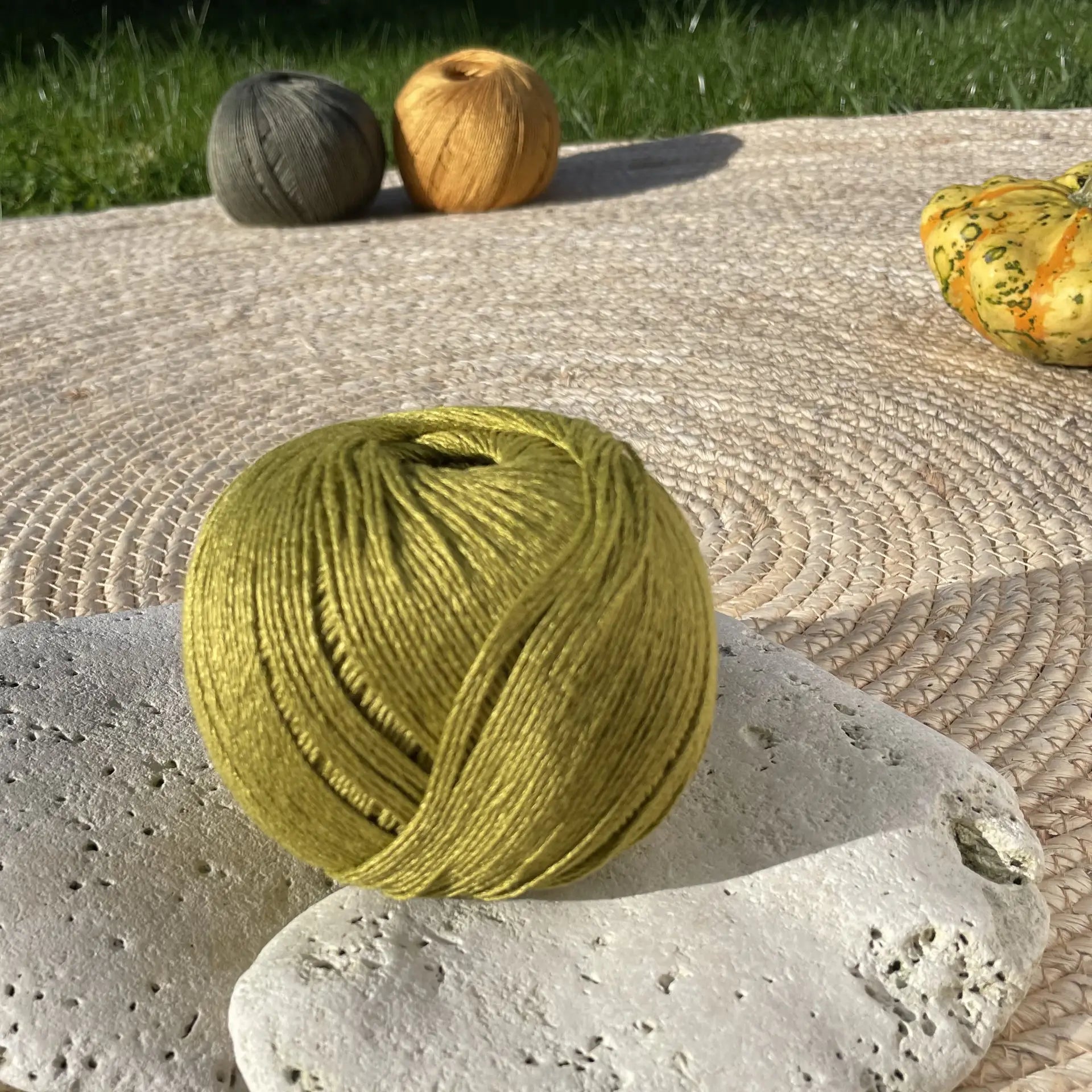 Casasol Bambu M Pistage 100% Organic Bamboo Yarn, Fingering Weight | Maruchi Fibres