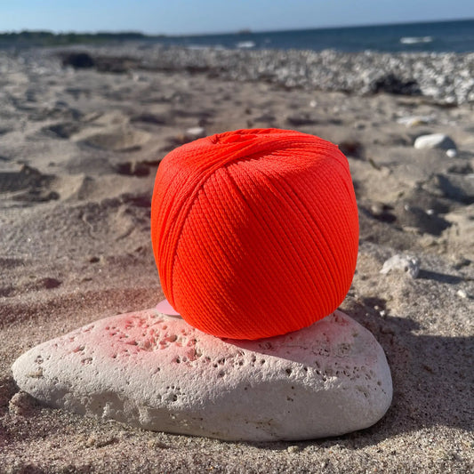 Casasol Summer Loop Coral Fluor Recycled Yarn Bikinis & Swimwear | Maruchi Fibres