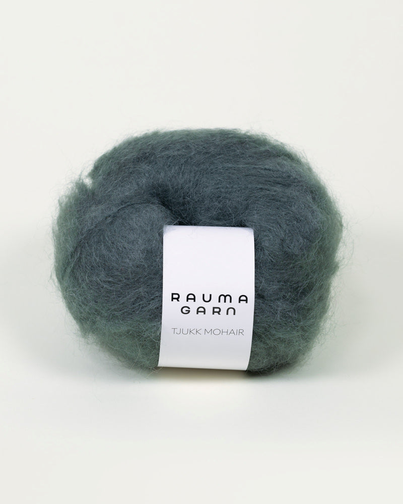Tjukk Mohair Vintermose (243)