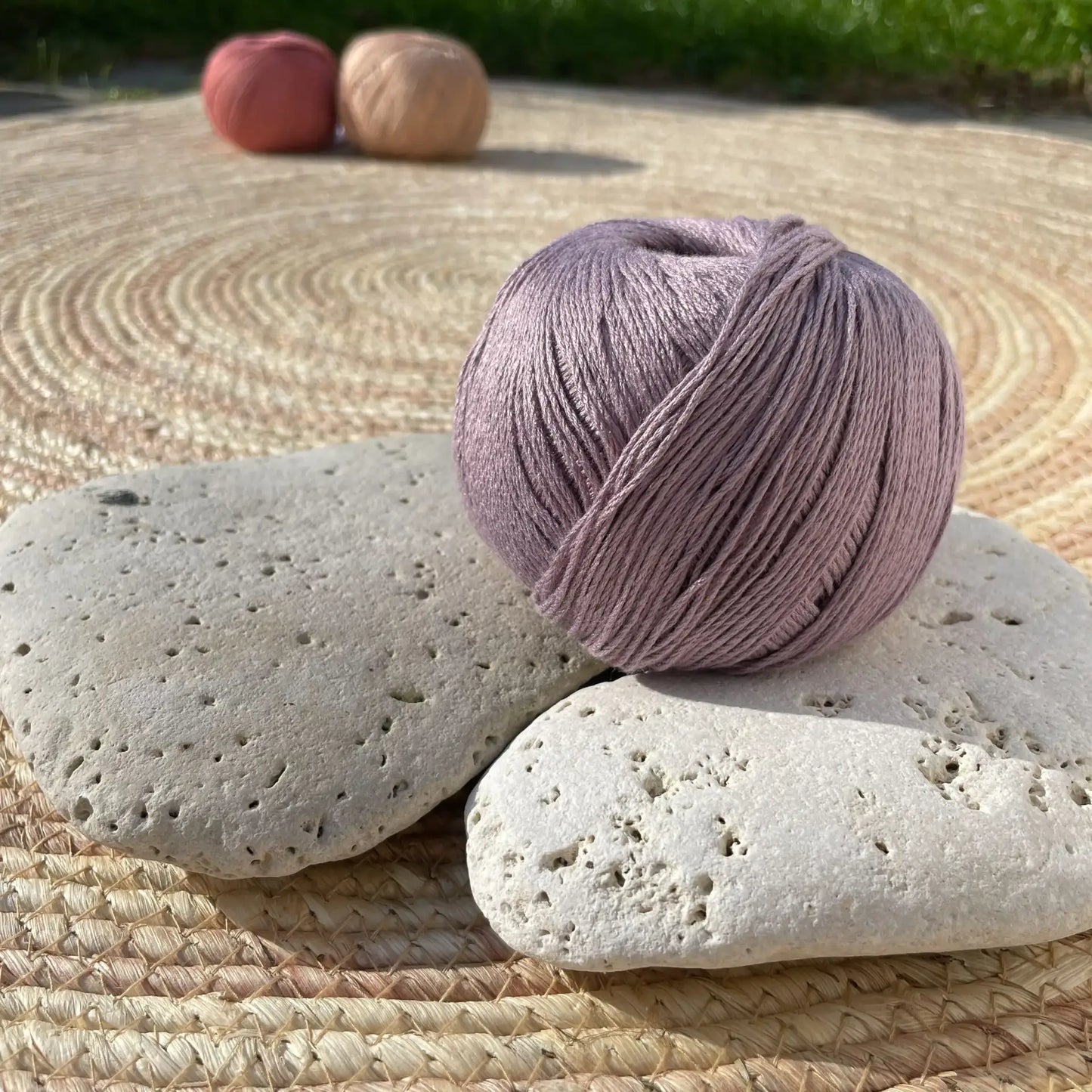 Casasol Bambu M Pastellila 100% Organic Bamboo Yarn, Fingering Weight | Maruchi Fibres