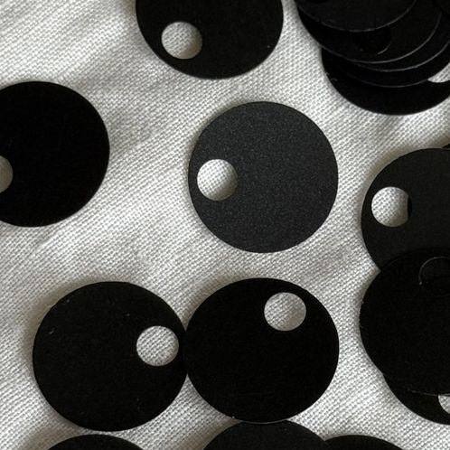 Strikkefeber Big Sequins Black