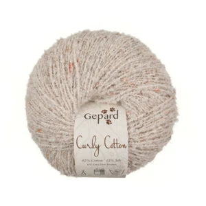 Gepard Curly Cotton 102 Lightweight Bouclé Cotton & Silk | Maruchi Fibres