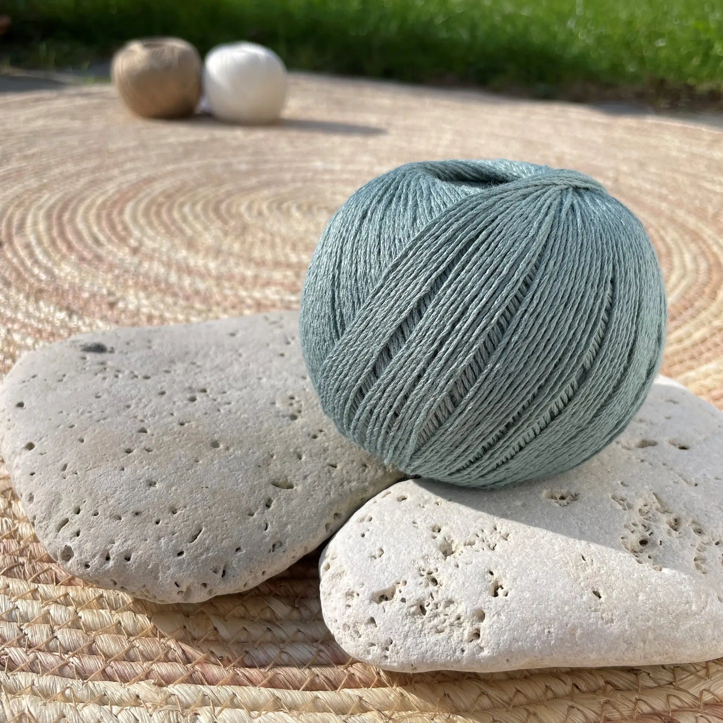 Casasol Bambu M Havsblå 100% Organic Bamboo Yarn, Fingering Weight | Maruchi Fibres
