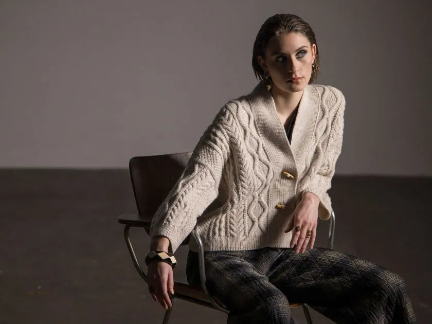 Filcolana Fisherman Cardigan – Knitting Pattern