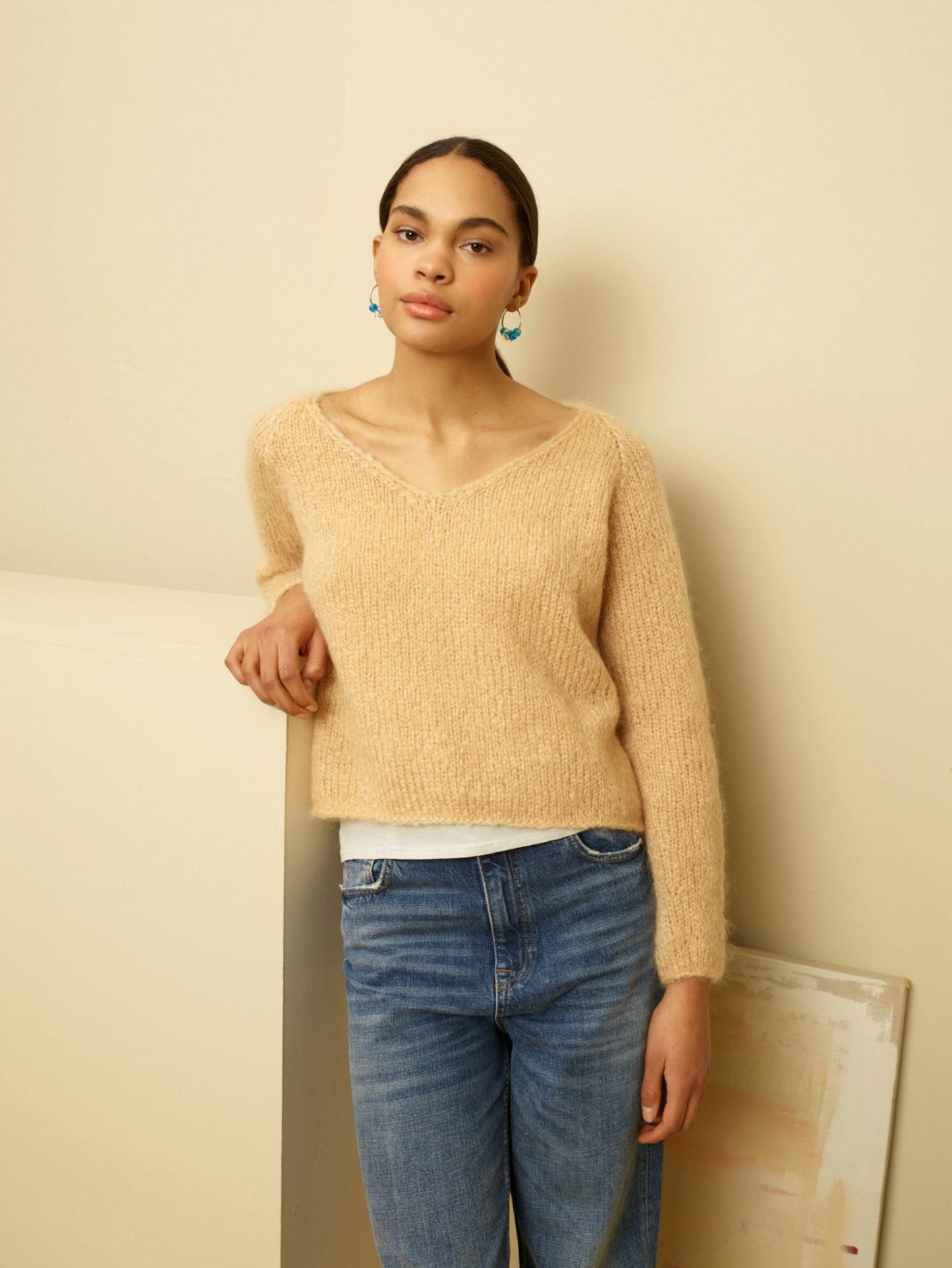 HEFTE 392 Tjukk Mohair Dame höst -21