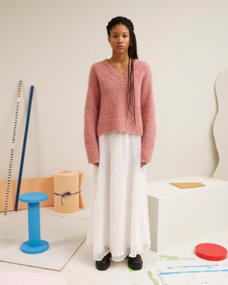 HEFTE 427 Tjukk Mohair Dame -23