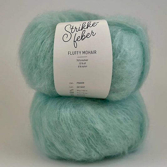 Strikkefeber Fluffy Mohair Glacier (409)