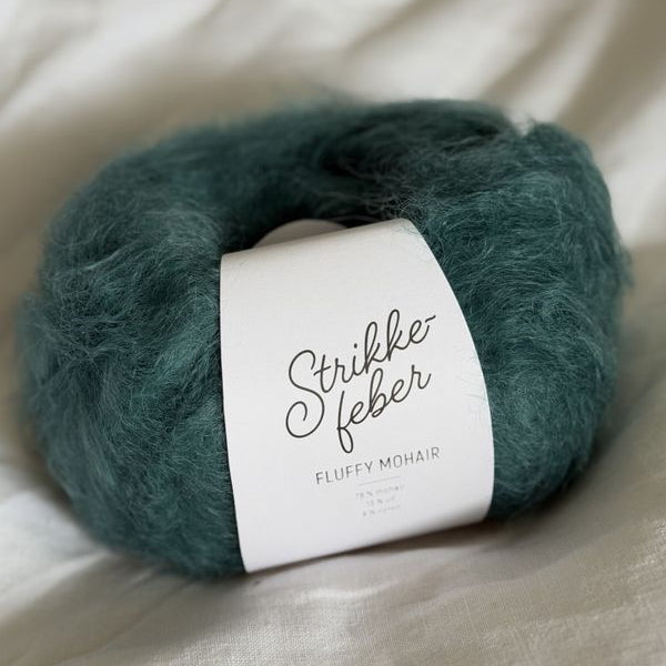 Fluffy Mohair Teal (117)