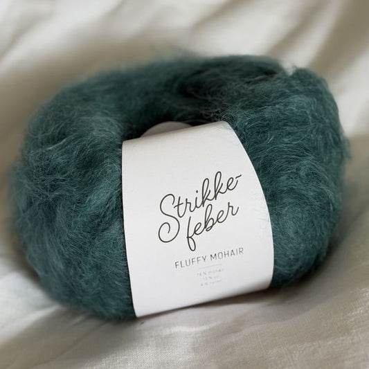 Fluffy Mohair Teal (117)