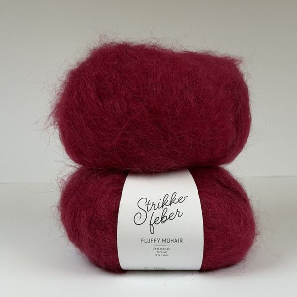 Fluffy Mohair Cherry (955)